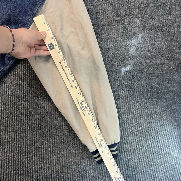 Vintage Hartwell ViaSport Denim Varsity Jacket Size XL Made In Hong Kong 80s - Picture 7 of 9